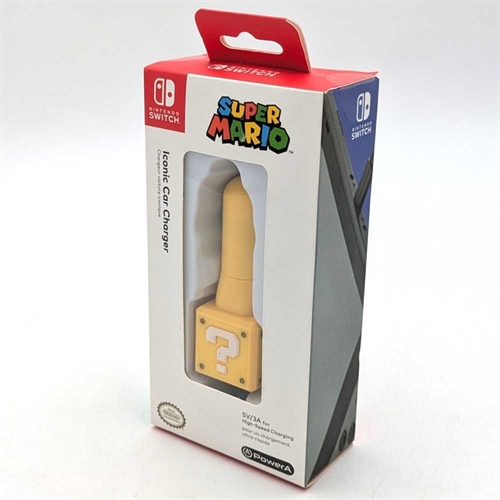 Super Mario Car Adapter - Nintendo Switch Accessories (B Grade) (Used)